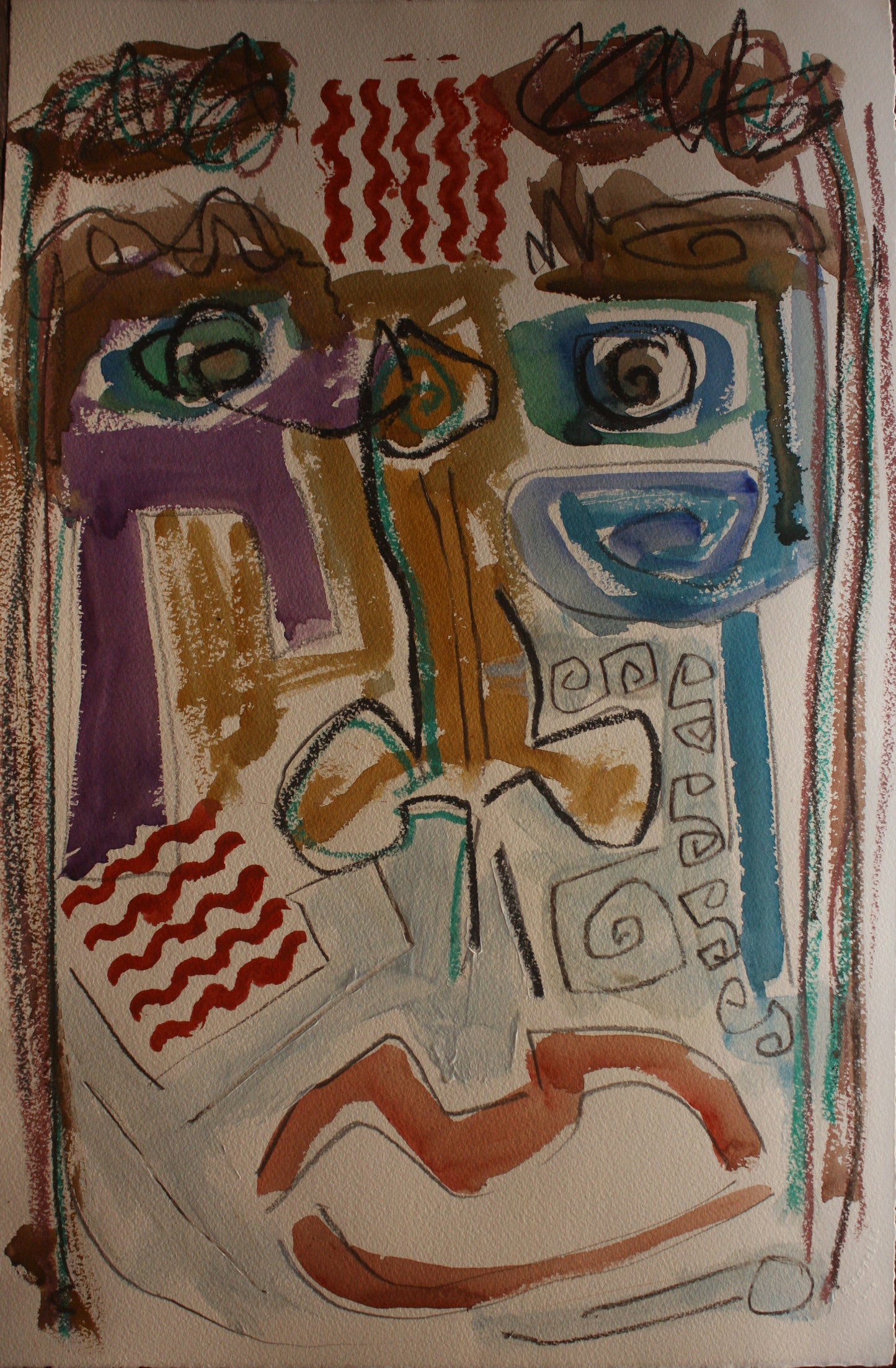 Original mixed media artwork by Candy